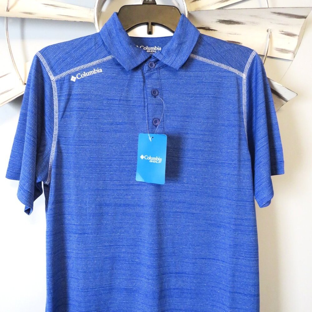 NWT Columbia Men's Shotgun Golf Polo Shirt Size Small - Picture 5 of 7